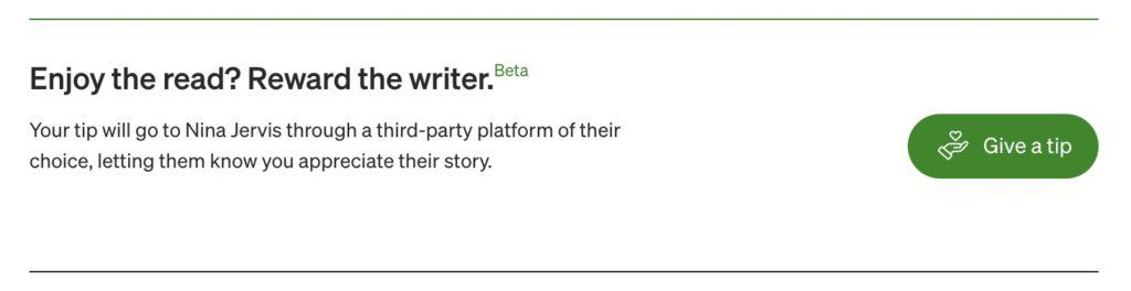 Medium reader tip description