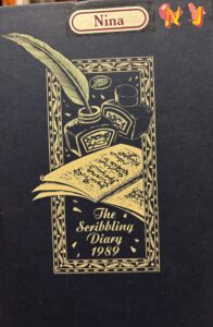 A picture of a 1989 diary.